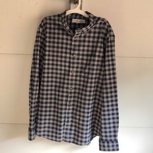 Old Navy Casual Button Down Checkered Shirt